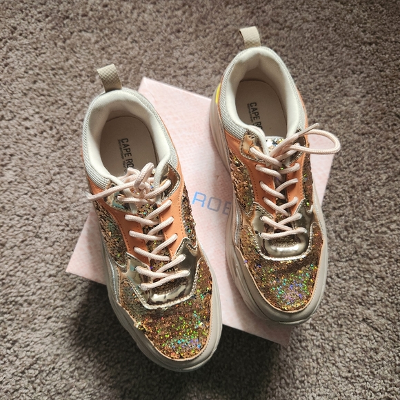 Cape Robbin Sequin Sneakers - Picture 3 of 3